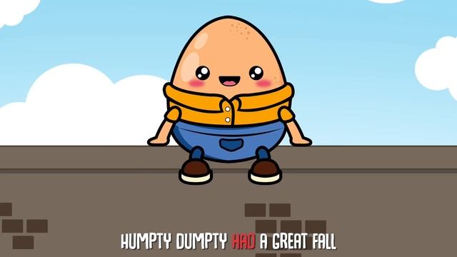 Humpty Dumpty English Classical Song for Kids - Шалтай-Болтая песенка на английском