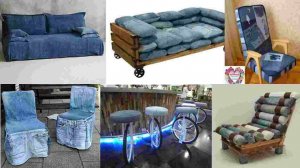 Creative ideas: Denim furniture!