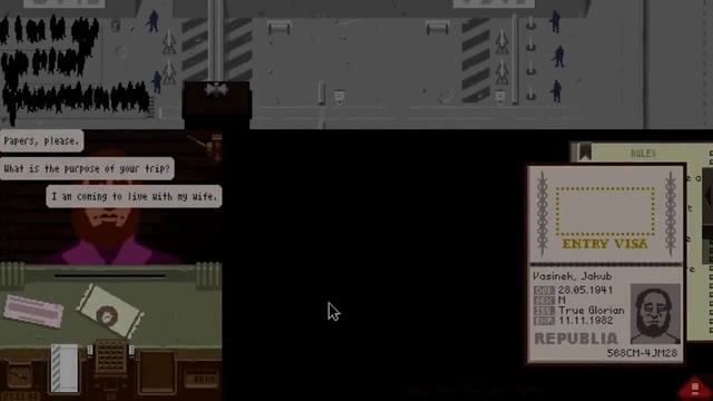 Review - Papers Please смотреть онлайн