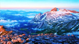 Горные пейзажи художника Алика Олейника