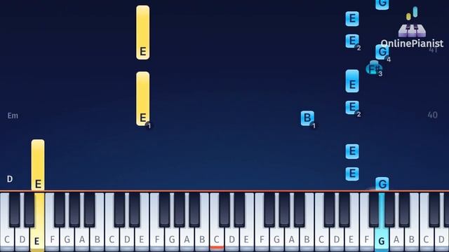 Ievan Polkka - EASY Piano Tutorial смотреть онлайн