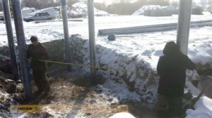 Как и чем закручивают винтовые сваи большого диаметра