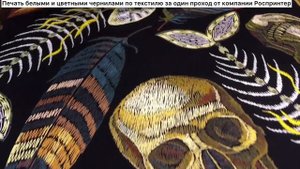 печать по текстилю белыми и цветными чернилами за один проход.mp4