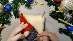 Валяние из шерсти. Как свалять скандинавского гнома из шерсти.