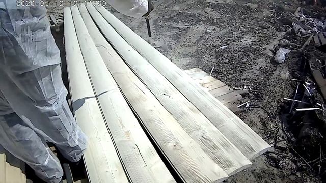 Искусственное старение древесины (браширование)