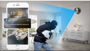 Беспроводная мини Wi-Fi камера SDETER 1080P ptz