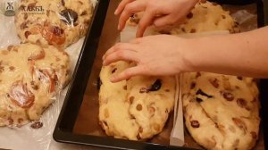 Рецепт: штоллен на закваске. Этап 3 — выпекание и финальная обработка