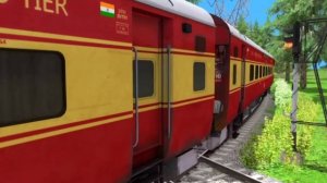 Unbelievable Train Simulator Stops: Three Trains vs Giant Elephant