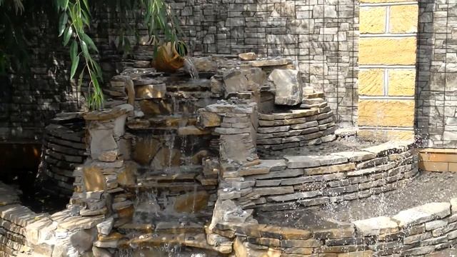 Поэтапное Строительство водопада на участке своими рука смотреть онлайн