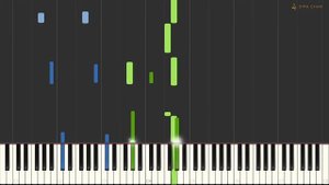 Ich Ruf Zu Dir, Herr Jesu Christ Synthesia Tutorial Bach Busoni BWV 639 Piano (Chorale Prelude)