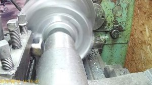 Проточка головки мото урал.