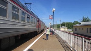 ЭР2Т-7238 станция Бородино