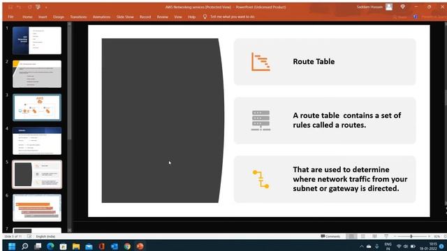 AWS Networking services // VPC // Subnets // Route table // Easy Learning Channel смотреть онлайн