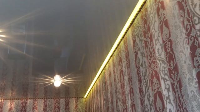 Контурная подсветка потолка + шнур смотреть онлайн