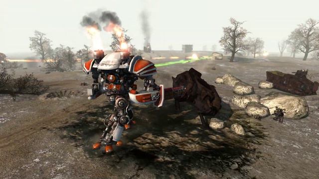 Adeptus Mechanicus vs Chaos! - Ultimate Mod Warhammer 40K | Men of War: Assault Squad 2 смотреть онлайн