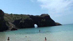 Грот Дианы на мысе Фиолент в Крыму