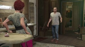 Прохождение GTA 5: миссия Плохой сын (заставка)