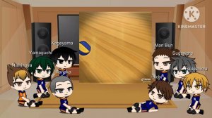 karasuno reacts to Hinata's future team MSBY Black Jackals.(200 sub special)