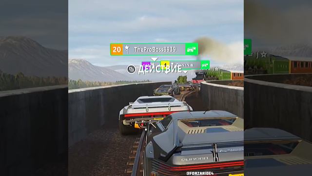 Forza Horizon 4 Quadra vs Поезд смотреть онлайн
