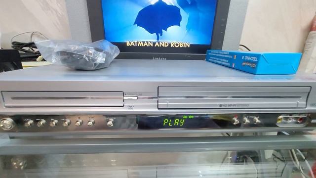 VIDEOREGISTRATORE VHS DVD PLAYER LG VC8804M 6 TESTINE HI-FI STEREO BELLISSIMO CON TELECOMANDO A 99€ смотреть онлайн