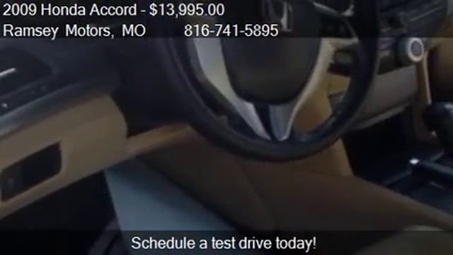 2009 Honda Accord EX-L V-6 Coupe AT for sale in Riverside, M смотреть онлайн