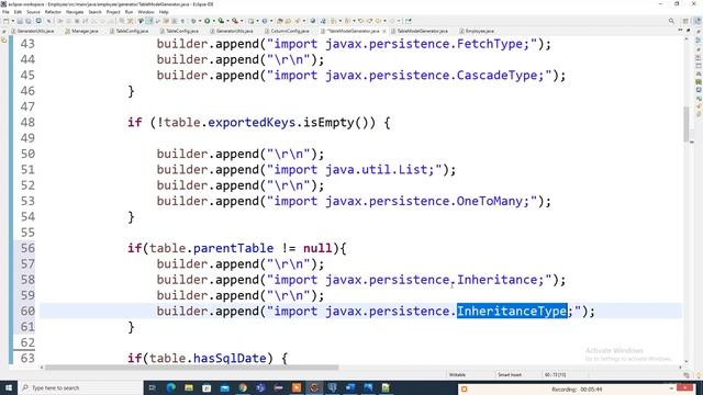 Generate Java Classes from Database Tables - Part 6 смотреть онлайн
