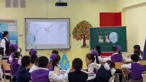 Қазақ тілі сабағынан ашық сабақ "Лепті сөйлем" тақырыбы
