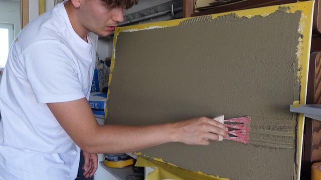 Fassadenputz als Besenstrich richtig auftragen & strukturieren ??? – So geht’s! DIY | kreativtobi смотреть онлайн