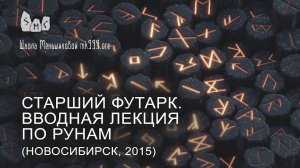 Старший футарк. Вводная лекция по рунам.