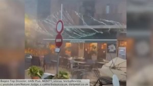 Мощный шторм обрушился на испанский остров Майорка