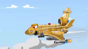 Hybrid Kv-44 vs Monster Tank : World of tanks The monster factory ! Мультики про танки