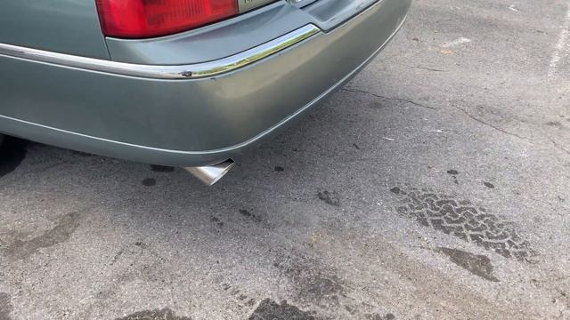 2006 Lincoln Town Car 4.6L V8 TRUE DUAL EXHAUST w/ STRAIGHT PIPES! смотреть онлайн