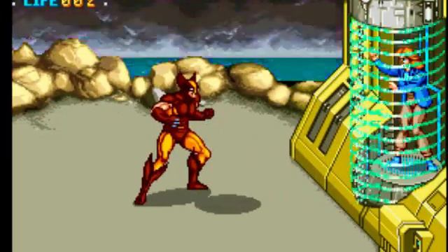 стрим-прохождение игры X-men для аркадного автомата смотреть онлайн