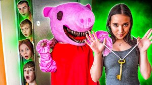 МЕСТЬ ПИГГИ ДЛЯ СТАРШЕГО ОТРЯДА! КСЮША ОТКРЫЛА СВОЙ ЛАГЕРЬ! Новая Piggy Roblox!