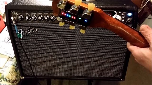 Fender CyberTwin SE guitar amplifier смотреть онлайн