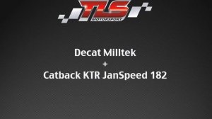 Clio 2 RS 182 - K-Tec Janspeed + Decat Milltek (exhaust sound)