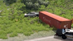 Машины против цепи – BeamNG.Drive