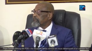 Pape Samba Mboup ex PDS  « ils nous ont rendu service en nous débarquant d’un camion fou  1