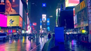 Прогулки по Нью Йорку в небольшой снег  2023 (720p)