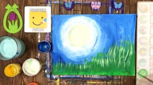 Как нарисовать  ЦВЕТЫ просто/ Урок рисования для детей 1 класс/ Рисуем дома