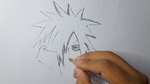 Как нарисовать Мадару (Наруто)