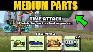 😊 TACTIC MEDIUM PARTS 😊 (Bussin fr fr) - Hill Climb Racing 2