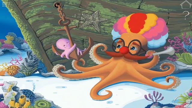 Спокойной ночи? Подводная история для детей перед сном ? #сказкананочь #сказкинаночь #спокойнойночи