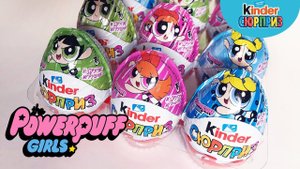 Киндер Сюрприз СУПЕРКРОШКИ! НОВИНКА 2018 | Unboxing Kinder Surprise Powerpuff Girls