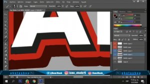 Tutorial de Como Hacer un Texto en 3D | Photoshop #21  | DomiNike