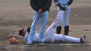 まだ初々しい四番岡本選手足が攣ってしまった - 38 Kazuma Okamoto -