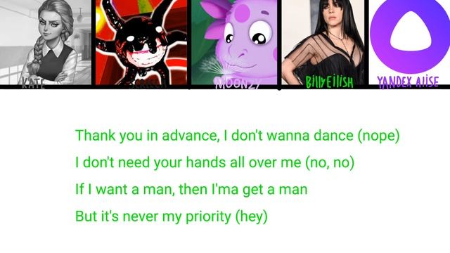 No-(Катя,Скрич,Лунтик,Билли Айлиш,Яндекс Алиса)CoolPopStars смотреть онлайн