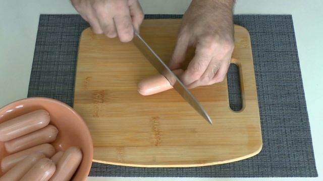 Жареные сосиски в сладком соусе