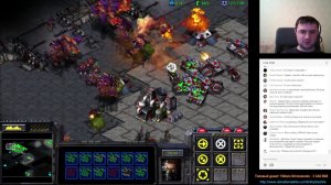 Предпоследняя миссия за терран в Starcraft Remastered (Стрим)