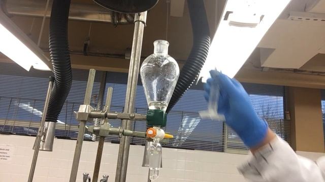 Bromobutane Synthesis from Butanol: Washing Bromobutane layer with Sulfuric Acid (13) смотреть онлайн
